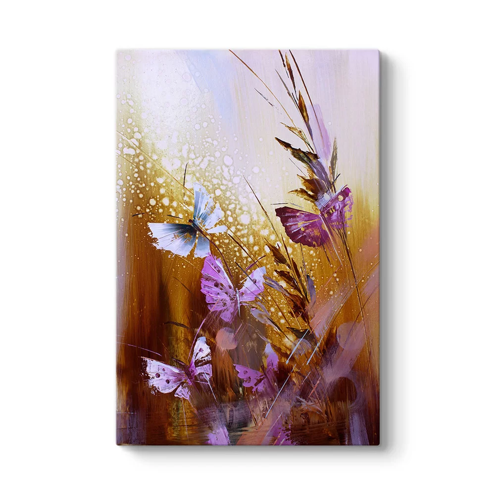Butterfly Flower I Tablo - Model 2